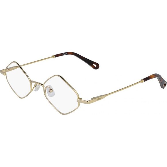 NEW  CHLOE EYEGLASSES GOLD  WOMEN EYEWEAR CHLOE - Picture 1 of 3